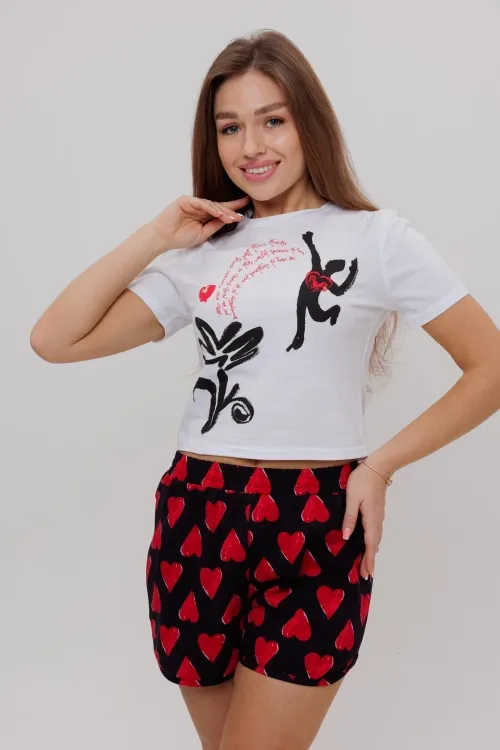 Костюм с шортами женский 255787