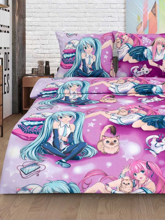 КПБ Бязь "Самойловский текстиль" 1.5 с дет.рисунком - Аниме