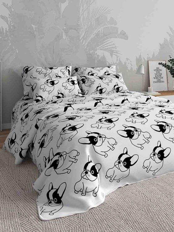 КПБ бязь Премиум - Бульдоги