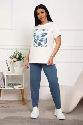 Костюм женский с брюками 808580