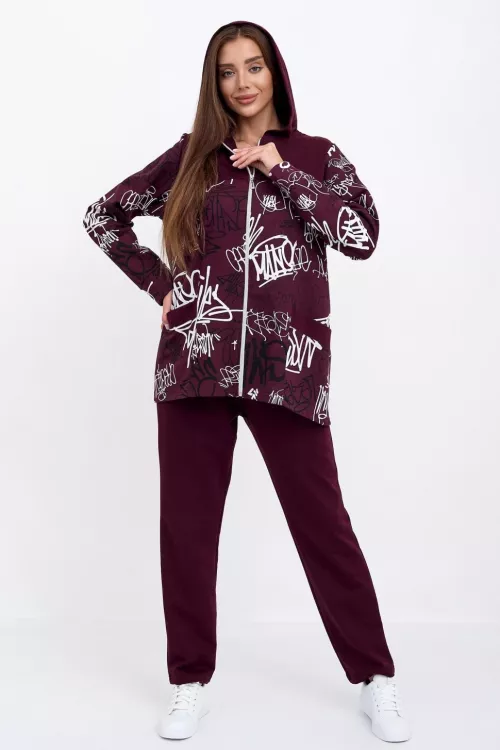 Костюм Тибет-3 бордо последний размер