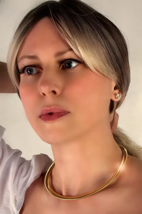 Дизайнерский чокер-обруч Жгут, 8мм + Подарок