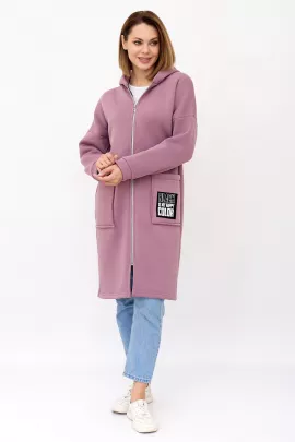 Толстовка женская 9866 (розовый)