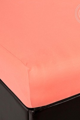 Простыня на резинке "Персик"  140х200х20 253