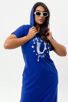 Платье Денс (василек)