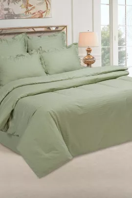 Постельное белье Фисташка (полоса) 869/1 869/1